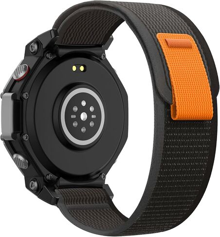 شريط النايلون متوافق مع AmazFit T-Rex 3 ، حزام بديل لتصميم الخطاف والحلقة المتوافقة مع AmazFit T-Rex 3 in Kuwait