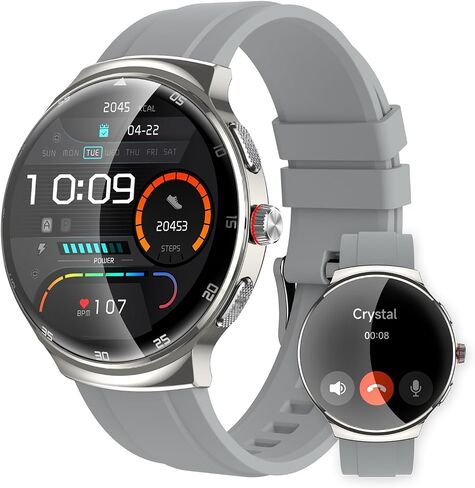 Smart Watches for women,1.43" AMOLED Fitness Tracker,GPS Waterproof Smartwatch,Make/Answer Calls Digital women Watches,150+ Sports Mode Heart Rate/SpO2/Sleep Monitor,Android and iPhone,2 Bands in Kuwait