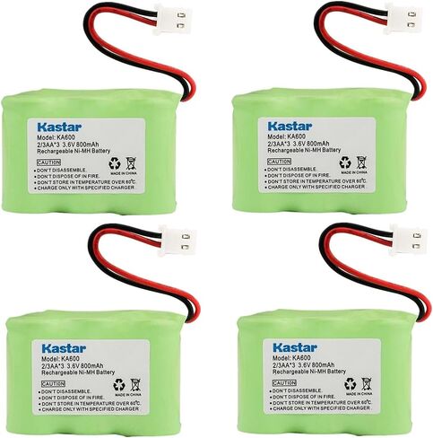 استبدال بطارية KASTAR 1 حزمة لبيدية Midland BATT102 بديلة ، Midland ER102 Radio Crank Weather Radio in Kuwait