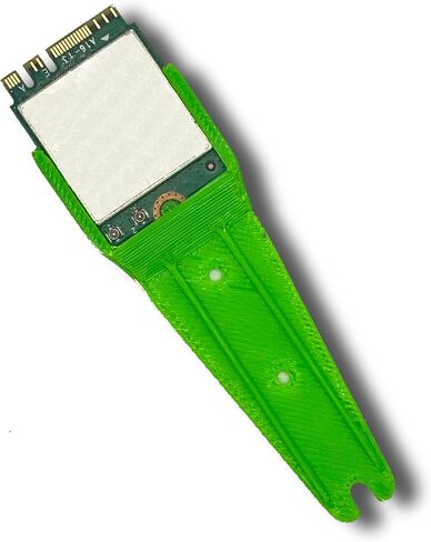 M.2 Extension Adapter ، NVME 2230 to 2280 Length Converter NVME NGFF M.2 U.2 M3 M.3 SSD (Black) in Kuwait