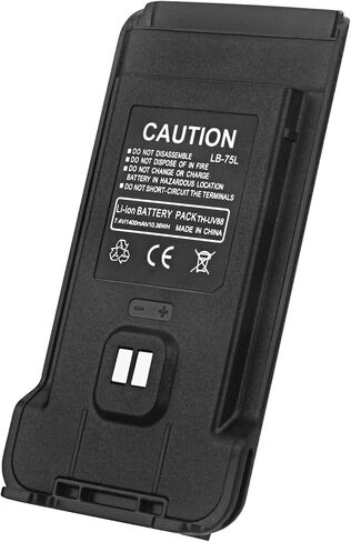 rt85 Battery,1400mAh 7.4V Li-ion LB-75L Battery Compatible with TH-UV888 TH-UV88 RT85 GM-15 Pro TD-H5 Walkie Talkie in Saudi Arabia