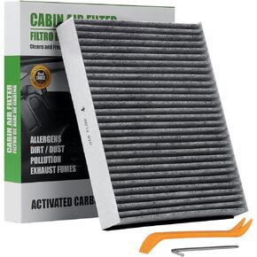 6043C(CF11920) Cabin Air Filter w/Activated Carbon Compatible with Ford C-Max/Escape/Focus/Gt 2013-2018,Transit Connect 2014-2020,Lincoln Mkc 2015-2019.