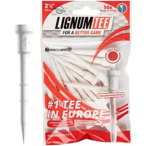 LIGNUM Unbreakable Microwood Golf Tees 50x More Durable/Adjustable Golf Tee/Innovative Wood Fiber and Natural Adhesives/Golf Tee, Golf Tees, Tees Golf, Golf Ball Tees