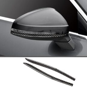 2pcs Rear View Mirror Collision avoidanceAnti-Scratch Trim Sticker,Anti-rub Strip Sticker Anti-Collision Strip for Audi A4 A5 2017-2021 RS5 S4 S5 2018-2021 Accessories