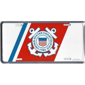 US Coast Guard License Plate, Insignia