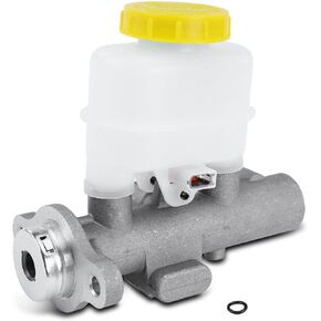 A-Premium Brake Master Cylinder with Reservoir and Sensor Compatible with Nissan Frontier 2003-2004, Xterra 2003-2004, 2.4L 3.3L Naturally Aspirated
