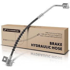 A-Premium Front Passenger Side Brake Hydraulic Hose Compatible with Select Chrysler Models - PT Cruiser 2001-2010, Non-ABS - Replace# 4509996AE