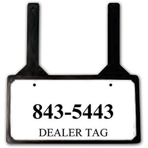 Demo License Plate Holder