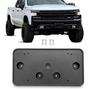 License Plate Brackets Front Fit Chevy Chevrolet Silverado 1500 2019 2020 2021 2022,84428905