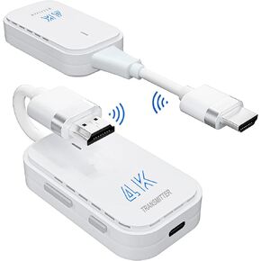 eppfun CS500 Pro Long Range 50m Wireless HDMI Transmitter and Receiver 4K Wireless HDMI Extender Adapter for Streaming Video/Audio from Laptop/PC to TV/Projector/Monitor