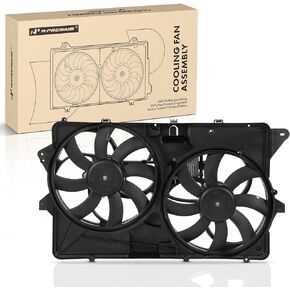 A-Premium Engine Radiator Cooling Fan Assembly Compatible with Select Ford Models - Flex 2009 - Replace# 8A8Z8C607A