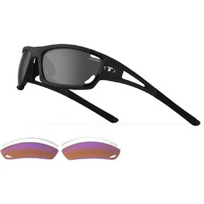 Tifosi Dolomite 2.0 Wrap Polarized Sunglasses Mens & Womens - Ideal For Cycling, Fishing, Hiking & Running.