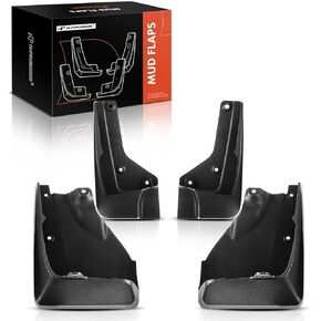 A-Premium Set of 4PCS Mud Flaps Splash Guards Mudguards Mudflaps with Hardware Kits Accessory Compatible with Subaru Forester, 2019-2021, Sport Utility, Front and Rear (Driver & Passenger Sides)