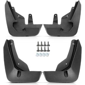 A-Premium 4Pcs Mud Flaps Splash Guards Mudguards Compatible with Chevrolet Tahoe 2021-2023, Suburban 2021-2023 Sport Utility with Hardware, Front and Rear, Replace# 84433550