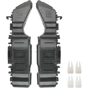 2pcs Front Upper Bumper Bracket Left and Right Side Fit for Hyundai Accent 2012-2017, 865141R000, 865131R000