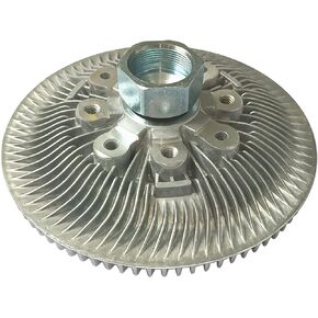 2726 Standard Duty Thermal Fan Clutch for Ford [4.9L L6] 1993-1996 F150/250/350 Light Duty Pickup w/40mm Hex Nut & 33mm Pilot, 1992-1996 E100-E350 Econoline Vans