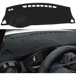 Dash Cover Mat Custom Fit for Nissan Kicks 2018 2019 2020 2021 2022 2023 Dashboard Pad Carpet Z14