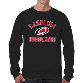 Wright & Ditson Adult NHL Gameday Crewneck Sweatshirt - Pre-Shrunk Fleece Blend - Officially Licensed Unisex Hockey Pullover
