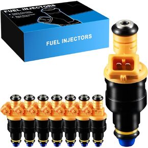 Upgraded 0280150943 Fuel Injectors Fit For:-Ford F150 F250 F350 E150 E250 E350 for:-Mustang Crown Victoria Bronco, For:-Lincoln Navigator Town Car, For:-Mercury Grand Marquis Set of 8
