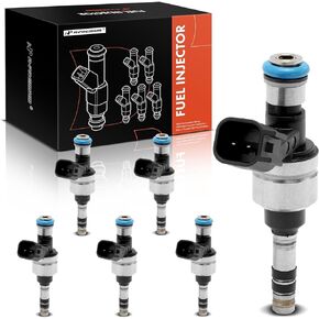 A-Premium 6Pcs Fuel Injectors Compatible with Chevrolet Equinox 2010-2011 & Cadillac CTS 2010-2011, SRX 2010-2011 & GMC Terrain 2010-2011 & Buick LaCrosse 2010, 3.0L, Replace# 12642021, 12629927