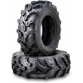 2 Premium WANDA UTV ATV Tires 25x11-10 25x11x10 Super Mud Snow 6PR P375-10216