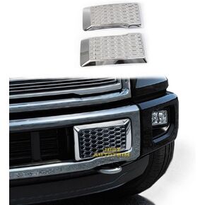 Front Bottom Bumper Moulding Chrome Cover trims Kit for 2015 2016 2017 Ford F150 F-150 Accessories
