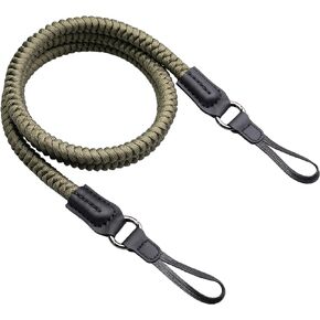 Camera Strap,Quick Release Camera Shoulder Strap,Paracord Woven Portable Camera Neck Strap, for SLR DSLR Digital Mirrorless Camera(Green)