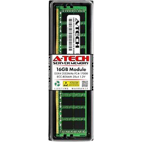 بديل ذاكرة الوصول العشوائي A-Tech سعة 16 جيجابايت لهاتف Samsung M393A2G40DB0-CPB | وحدة ذاكرة DDR4 2133 ميجا هرتز PC4-17000 2Rx4 1.2V ECC RDIMM مسجلة ذات 288 دبوسًا