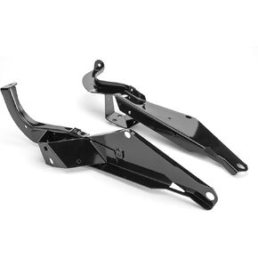 MoKitDora Batwing Head Fairing Support Bracket Outer Heavy Duty Compatible with 1996-2013 Harley Touring Electra Glide FLHT & Street Glide FLHX, Black