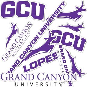 Desert Cactus Grand Canyon University Sticker Antelopes Stickers Vinyl Decals Laptop Water Bottle Car Scrapbook T2 (Type 2)