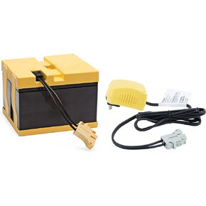 24V Battery + Charger for Peg Perego 24 Volt for John-Deere Gator XUV 6X4 Children Ride on Car (24V 8AH Battery + Charger)