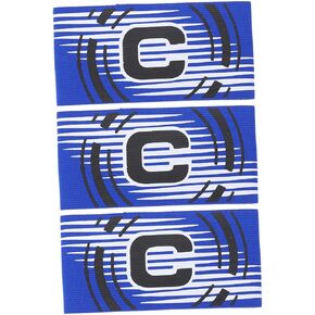 BESPORTBLE 3pcs Armband Football Arm Bands Football Wristbands Football Captain s Paste Armlets Soccer Leader Armbands Captain Band Soccer Team Leader Armlets Football Captain's Paste Armlets
