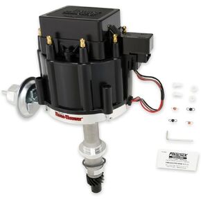 PerTronix D1200 موزع غطاء أسود لقاذف اللهب HEI لكتلة صغيرة/كتلة كبيرة من بونتياك