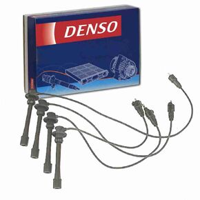 DENSO Spark Plug Wire Set Compatible with Toyota Tacoma 2.4L 2.7L L4 1997-2000