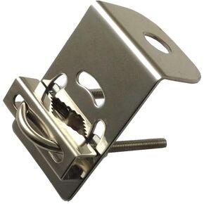 TW-CR Mount Bracket Stainless Steel 16mm Hole for L Type UHF Female (SO-239) for 144/440MHz Ham Mobile Antenna