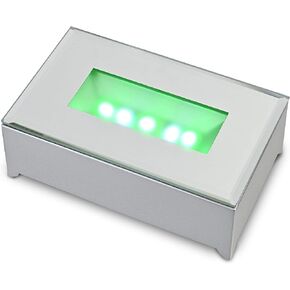 7 LED Lighted Base for Glass Art - LED Display Base - Battery Operated LED Base Lights for Crystals - Lighted Display Stand w/ Color Changing Lights in Kuwait