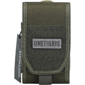 حامل حزام للهاتف الخلوي من OneTigris للرجال، حامل هاتف بحزام لهاتف iPhone 14 13 12 11 8 7 6 Pro Max، XR (أسود)