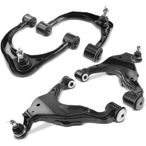 A-Premium Set of 4, Front Upper & Lower Control Arm Kit, with Ball Joint & Bushing, Compatible with Toyota Tacoma 2005-2015, Replace # K621293, K621294