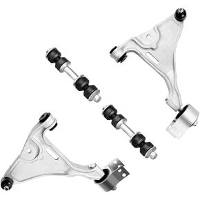 4pc Set Front Suspension Kit Lower Control Arm Sway Bar End Link Replacement for 2006-2011 For Buick Lucerne For Cadillac Dts