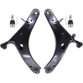 NewYall Front Lower Left and Right Suspension Control Arm and Ball Joint Assembly