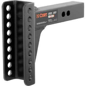 CURT 45910 Replacement Shank for Adjustable Trailer Hitch Ball Mount #45900 or #45907, Fits 2-Inch Receiver