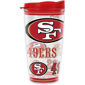 Rico Industries NFL Football Double Wall Mayhem 16oz Tritan Tumbler W Lid