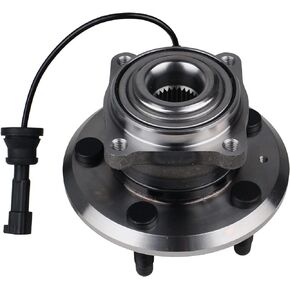 512440 Rear Wheel Bearing and Hub Assembly Compatible with Chevrolet Equinox, GMC Terrain, 2010-2017, 5 Lug w/ABS
