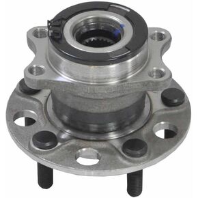 DRIVESTAR 512333 4WD Rear Left/Right Wheel Hub & Bearing Assembly for Dodge Caliber 2007-08, for Jeep Compass/Patriot 2007-17(5 Lugs, 4X4 4WD Only)(Pair)