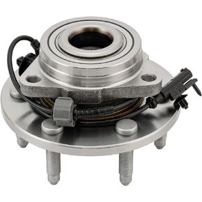 KAX 515096 1PC Front Wheel Bearing and Hub Assembly fit for 2007-2014 Chevy Tahoe,for 2008-2013 Chevy Silverado 1500,for 2007-2013 GMC Sierra 1500,6 Lug w/ABS