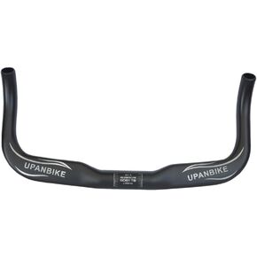 UPANBIKE Bullhorn Handlebar Fixed Gear Bike Bar for Fixie or Road Bike 31.8mm x 40cm