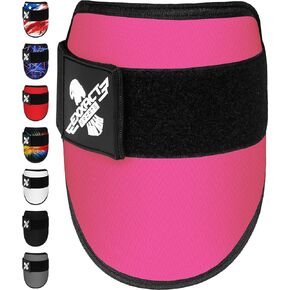 Exxact Sports Baseball Elbow Guard Youth & Adult, Flexible Batters Softball Elbow Guard Baseball with Adjustable Strap