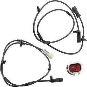 BOXI 2Pcs 970-070 970-071 Rear Left & Right ABS Wheel Speed Sensor Fit 1999 2000 2001 2002 2003 2004 for Jeep Grand Cherokee 4.0L / 4.7L Replace # ALS55 ALS77 56041308AA 56041509AA