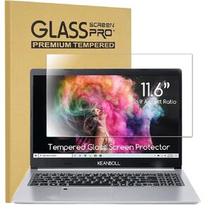 KEANBOLL 11.6''Tempered Glass Screen Protector for Samsung Chromebook 4 3 11.6''/Dell Chromebook 11.6"/Lenovo Chromebook 100e 300e 500e 11.6''/HP Chromebook 11.6" & Acer Chromebook 11.6" -Glass