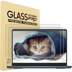 واقي شاشة من الزجاج المقسى مقاس 15.6 بوصة للكمبيوتر المحمول 15.6 HP Pavilion/Envy 15.6، وDell Inspiron 15، وLenovo Ideapad 15، وAcer Aspire 5، وChromebook 15.6 وغيرها من أجهزة الكمبيوتر المحمول 15.6 بوصة بنسبة عرض إلى ارتفاع 16:9، 9H، خالية من الفقاعات
